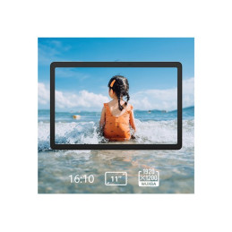 Tablette - Android 14 - 128 Go eMMC - 11" IPS (1920 x 1200) - Logement microSD - gris champagne (NT.LHQEF.001)_9