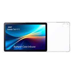 Tablette - Android 14 - 128 Go eMMC - 11" IPS (1920 x 1200) - Logement microSD - gris champagne (NT.LHQEF.001)_2