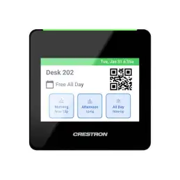 Crestron - Gestionnaire de salle - planification de bureau, 3,5" - sans fil, filaire - 802.11a - b - g... (TSS-470E-B-T)_1