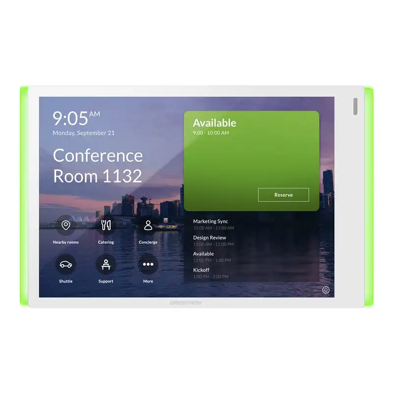 Crestron Room Scheduling Touch Screen - Pour Microsoft Teams - gestionnaire de salle - sans fi... (TSS-770-Z-W-S-LB KIT)_1