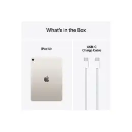 Apple 11-inch iPad Air M3 Wi-Fi - Tablette - 128 Go - 11" IPS (2360 x 1640) - lumière des étoiles (MC9Y4TY/A)_3