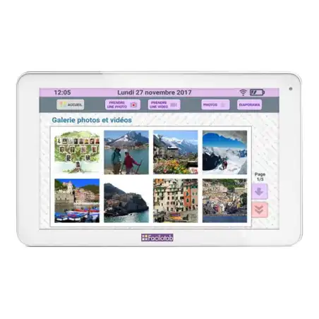 Facilotab L - Tablette - Android 8.0 (Oreo) - 16 Go eMMC - 9.6" IPS (1280 x 800) (FACILOTAB_W-HMT3-96)_1