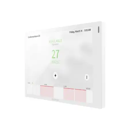 7 in. Room Scheduling Touch Screen White (TSS-770-W-S)_1